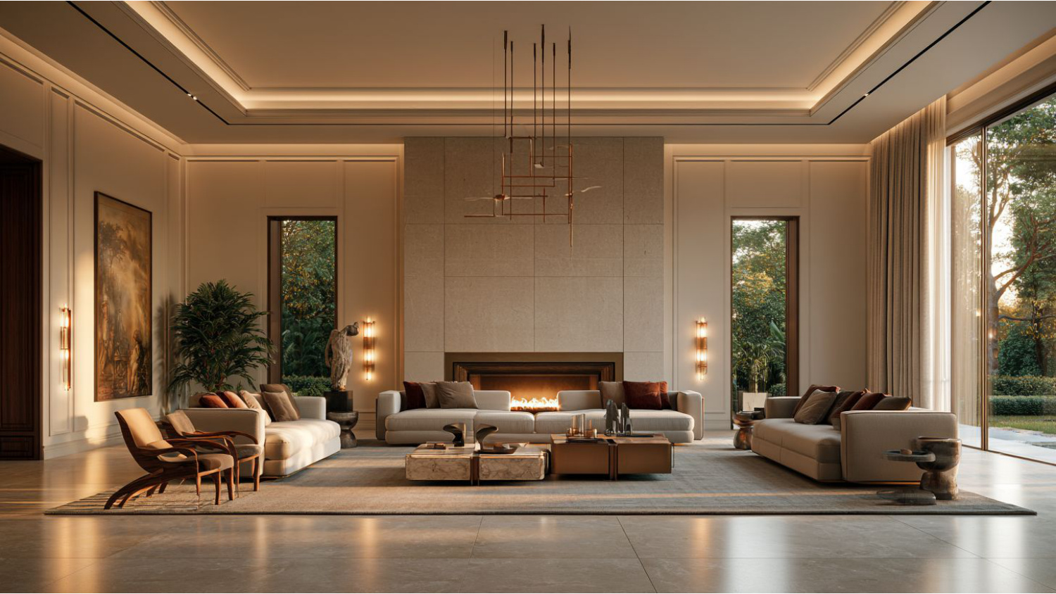 The Warmth of Walnut Interior Design