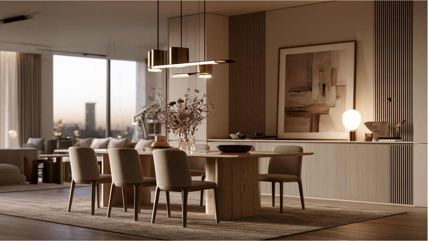The Art of Light Contemporary Interior