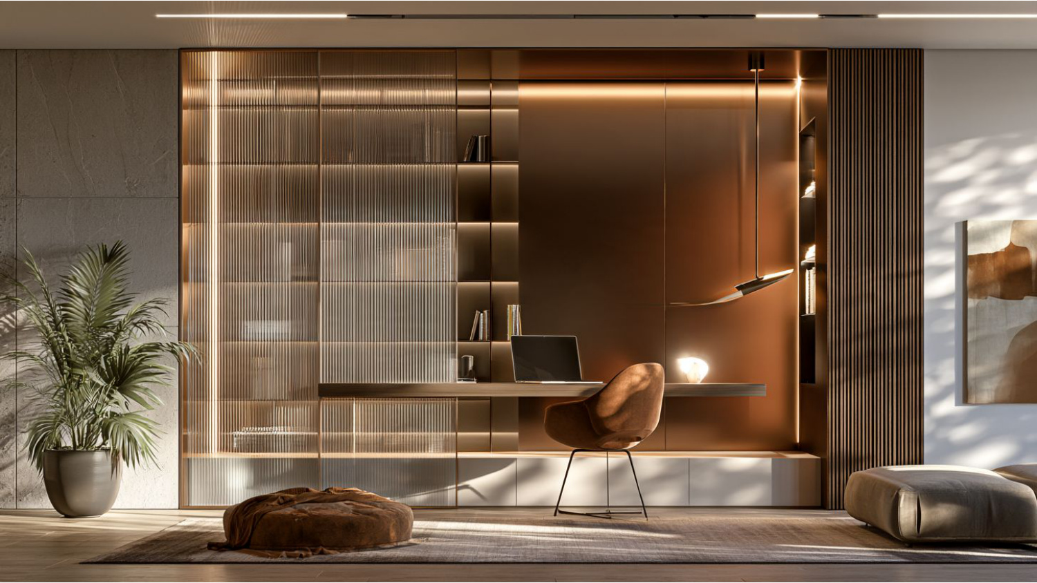 Geometric Foyer Entry