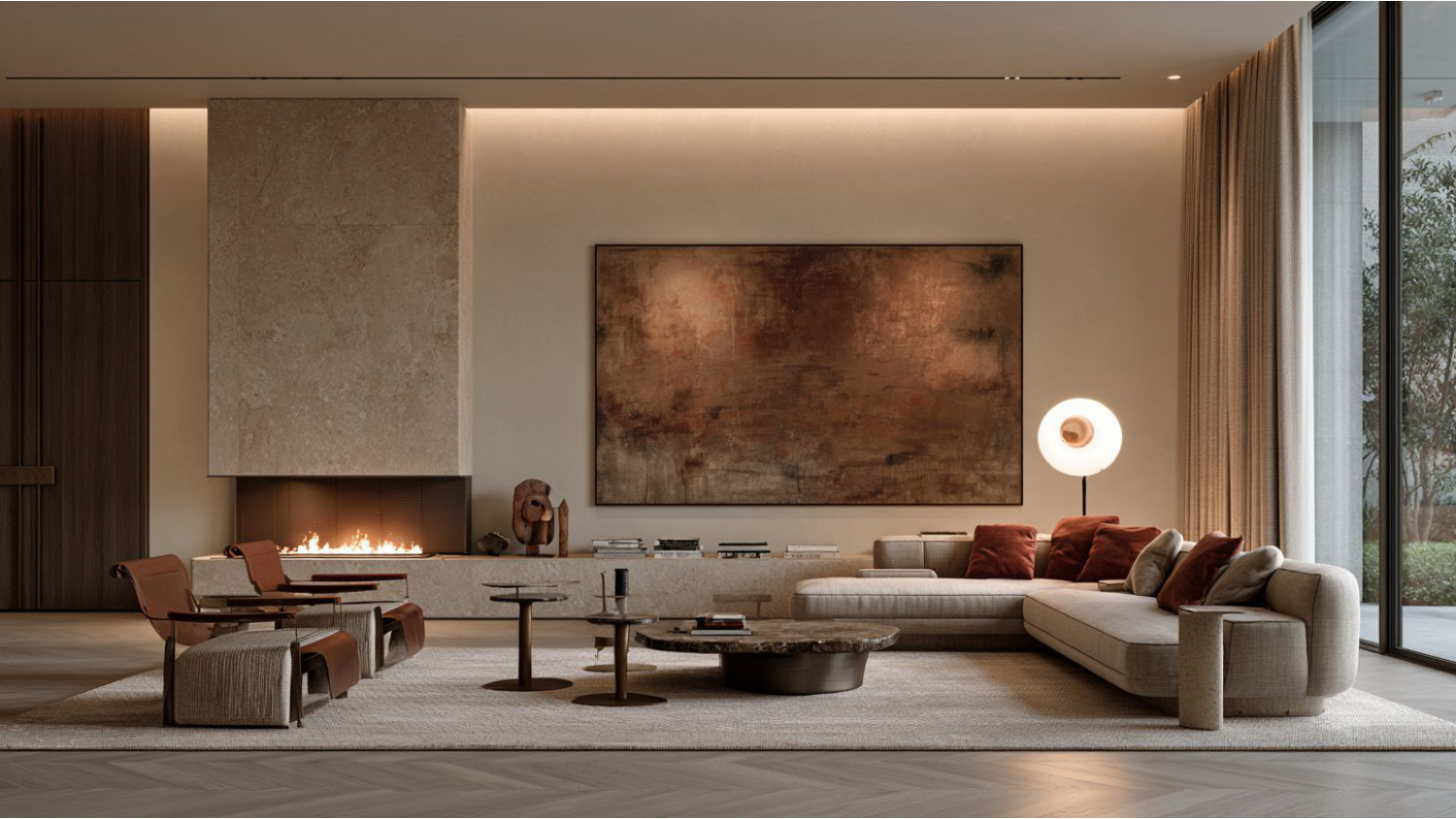 Sculptural Foyer & Sculptures